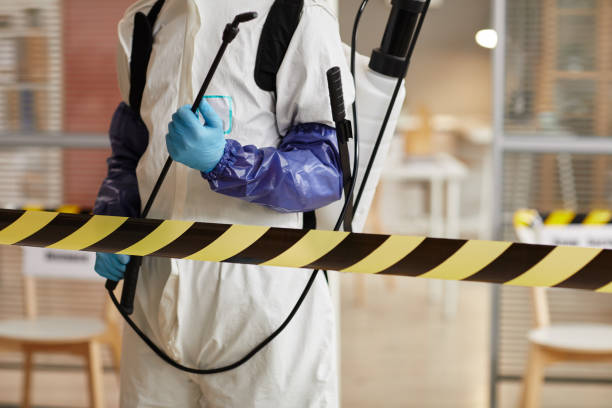 Professional Biohazard Cleanup technician working in Sanger, CA